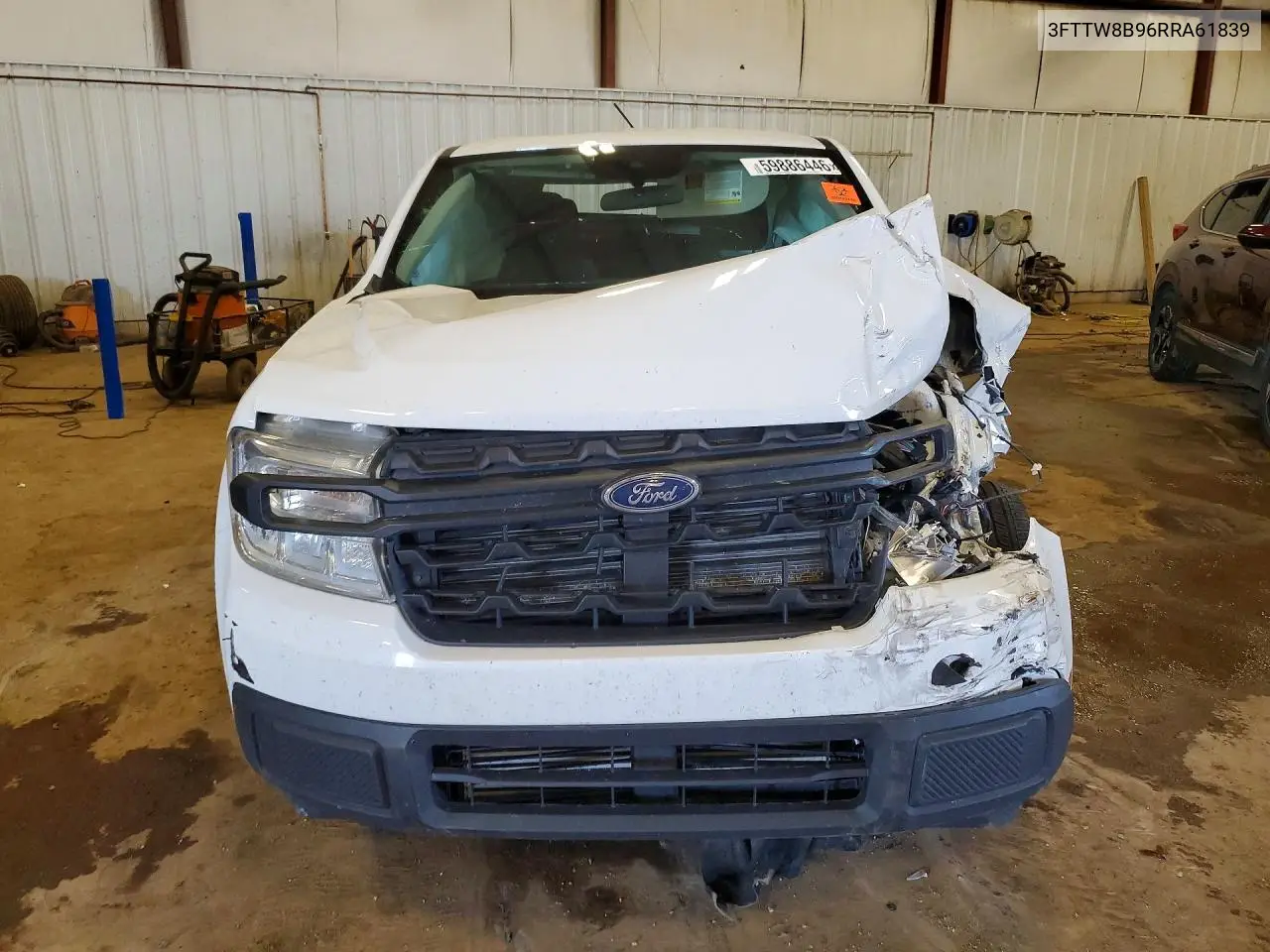 2024 Ford Maverick Xl VIN: 3FTTW8B96RRA61839 Lot: 59886446