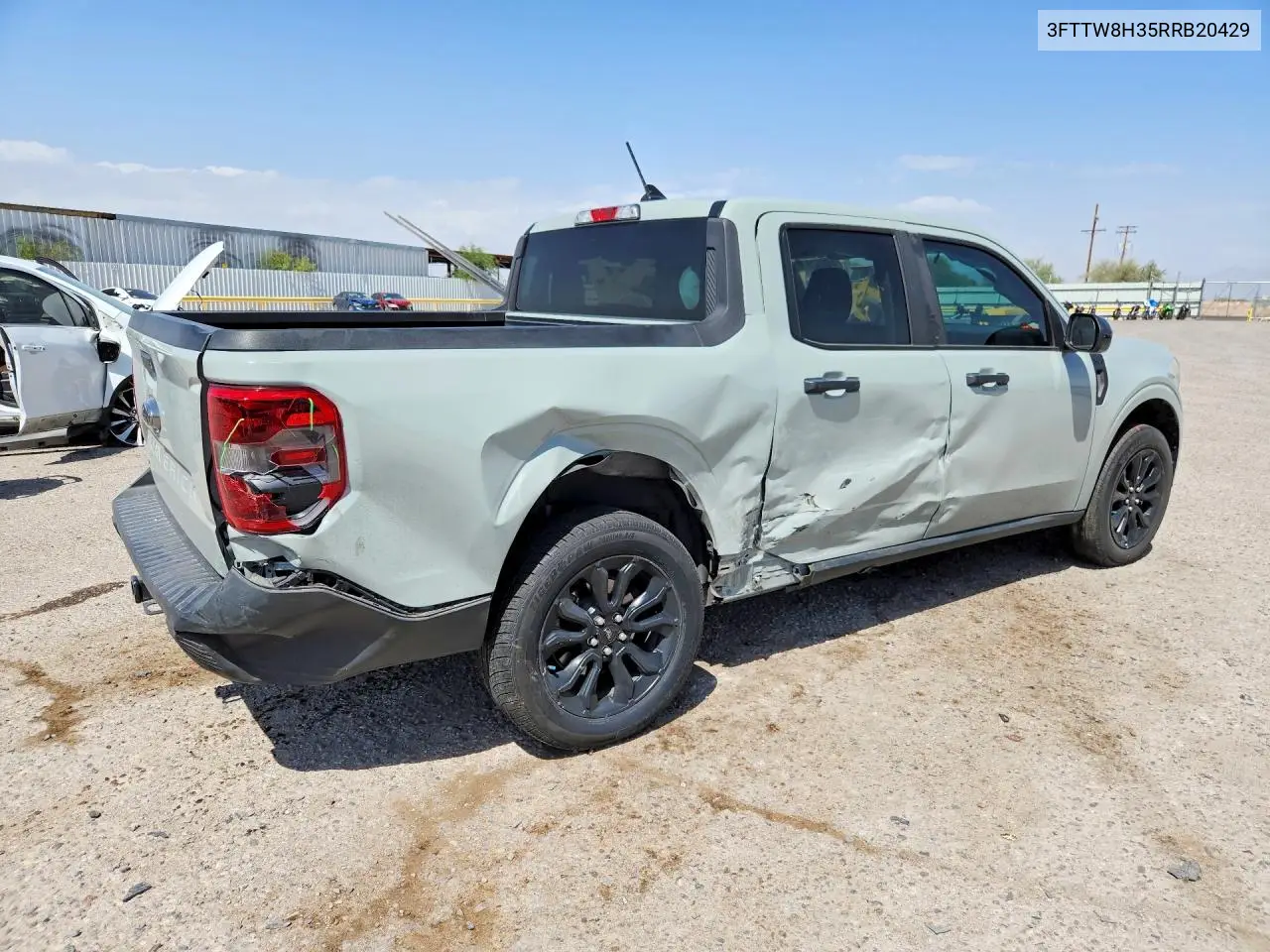 2024 Ford Maverick Xlt VIN: 3FTTW8H35RRB20429 Lot: 59892576