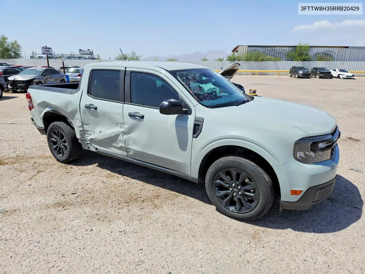2024 Ford Maverick Xlt VIN: 3FTTW8H35RRB20429 Lot: 59892576