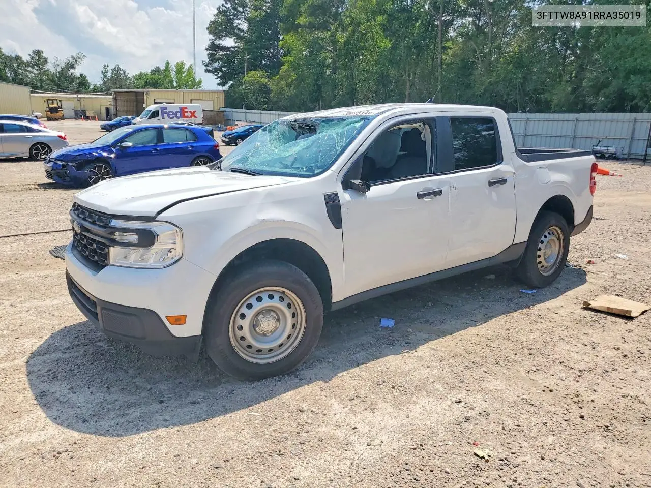 2024 Ford Maverick Xl VIN: 3FTTW8A91RRA35019 Lot: 60015186