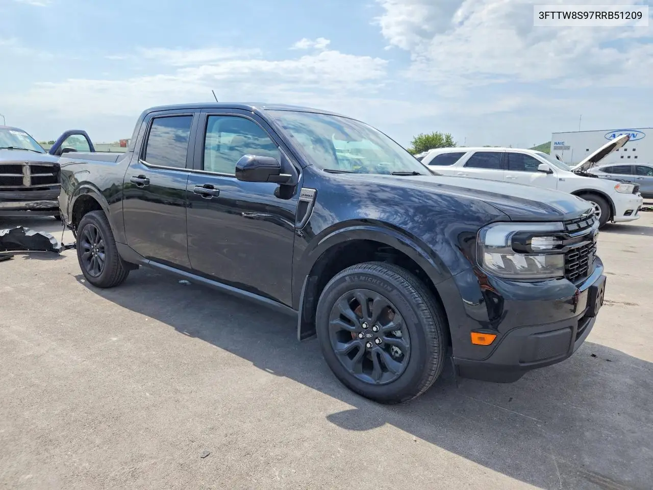 2024 Ford Maverick Lariat VIN: 3FTTW8S97RRB51209 Lot: 60033836