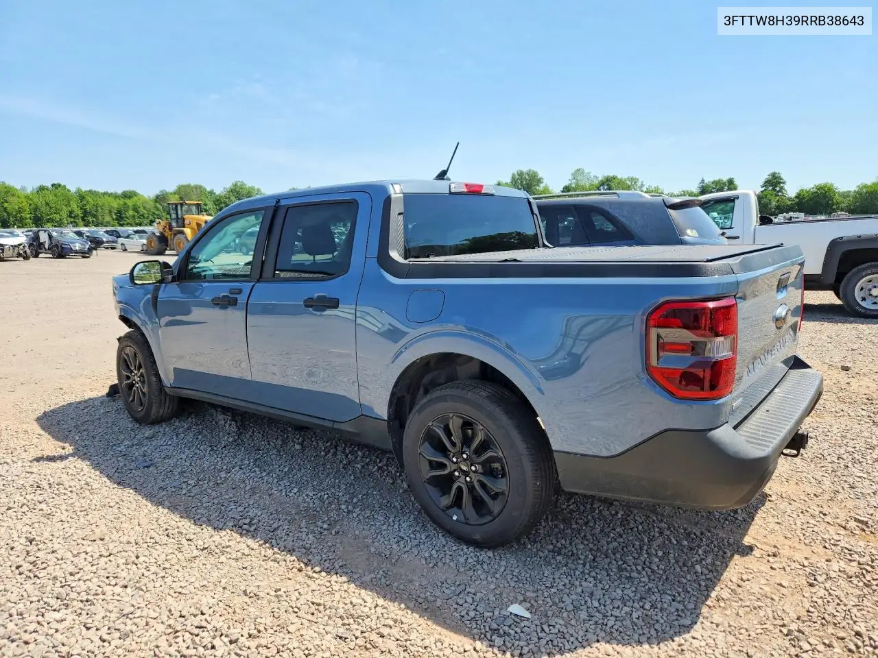 2024 Ford Maverick Xlt VIN: 3FTTW8H39RRB38643 Lot: 60313346