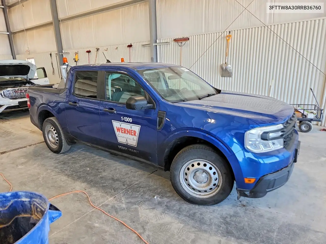 2024 Ford Maverick Xl VIN: 3FTTW8A30RRB36760 Lot: 60416416