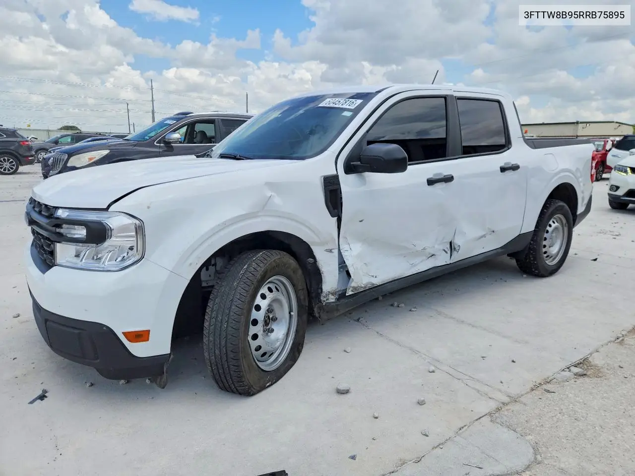 2024 Ford Maverick Xl VIN: 3FTTW8B95RRB75895 Lot: 60457816