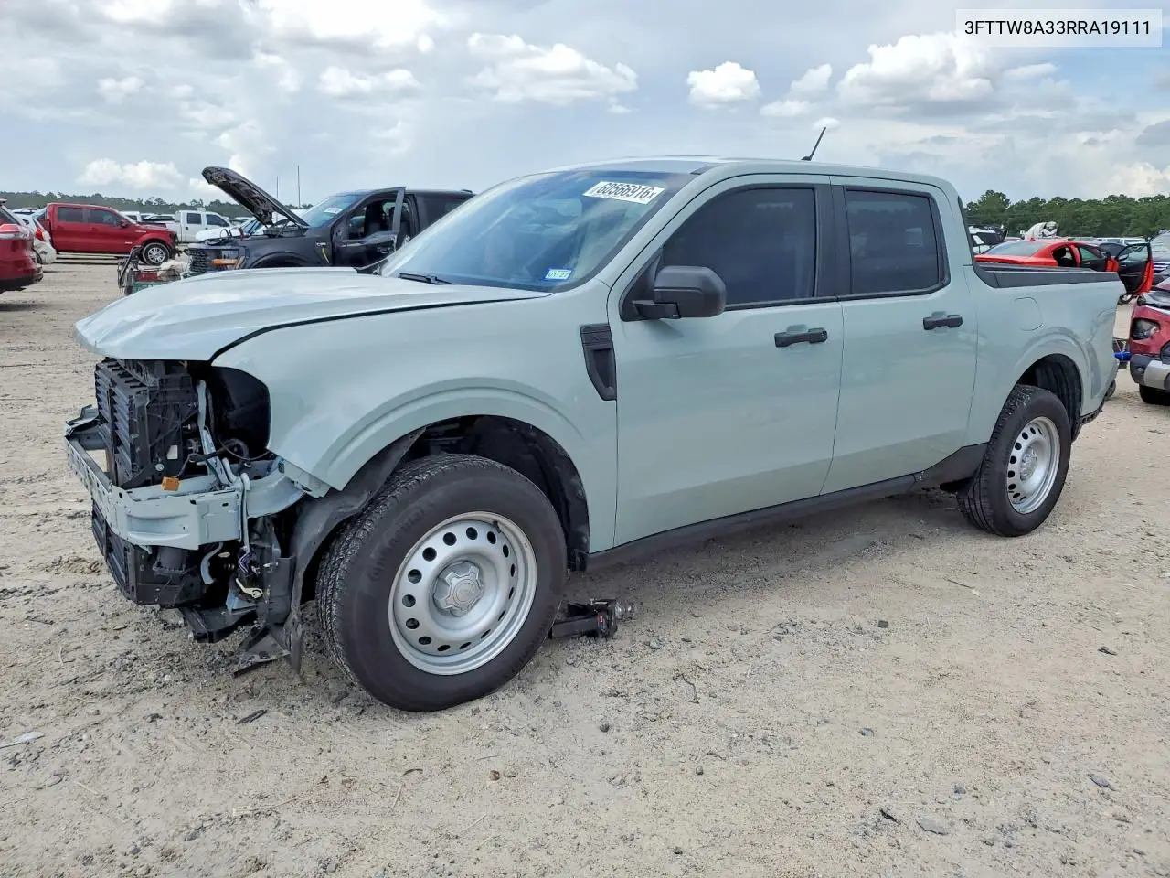 2024 Ford Maverick Xl VIN: 3FTTW8A33RRA19111 Lot: 60566916