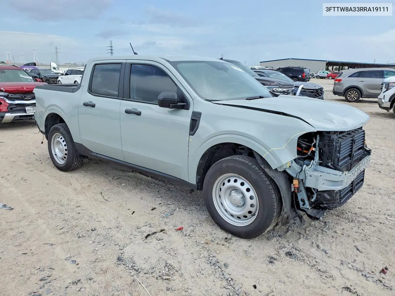2024 Ford Maverick Xl VIN: 3FTTW8A33RRA19111 Lot: 60566916