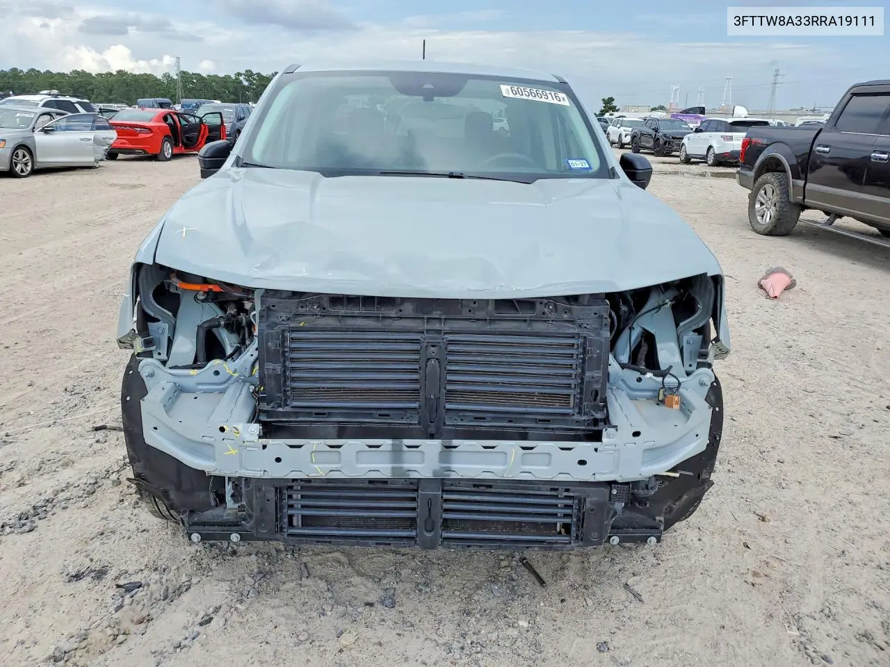 2024 Ford Maverick Xl VIN: 3FTTW8A33RRA19111 Lot: 60566916