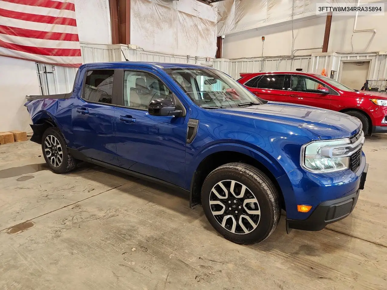 2024 Ford Maverick Lariat VIN: 3FTTW8M34RRA35894 Lot: 60579106