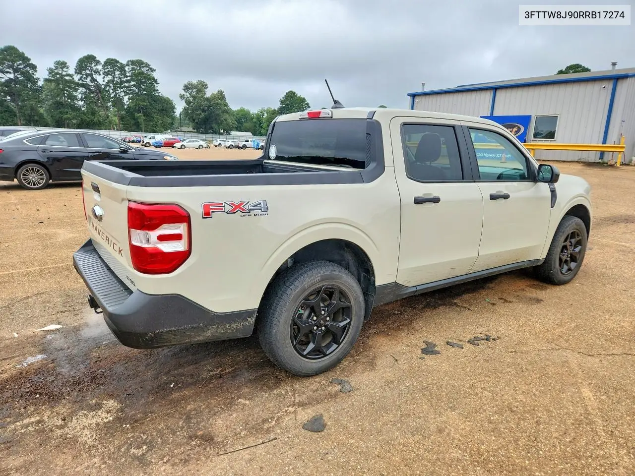 2024 Ford Maverick Xlt VIN: 3FTTW8J90RRB17274 Lot: 60755706