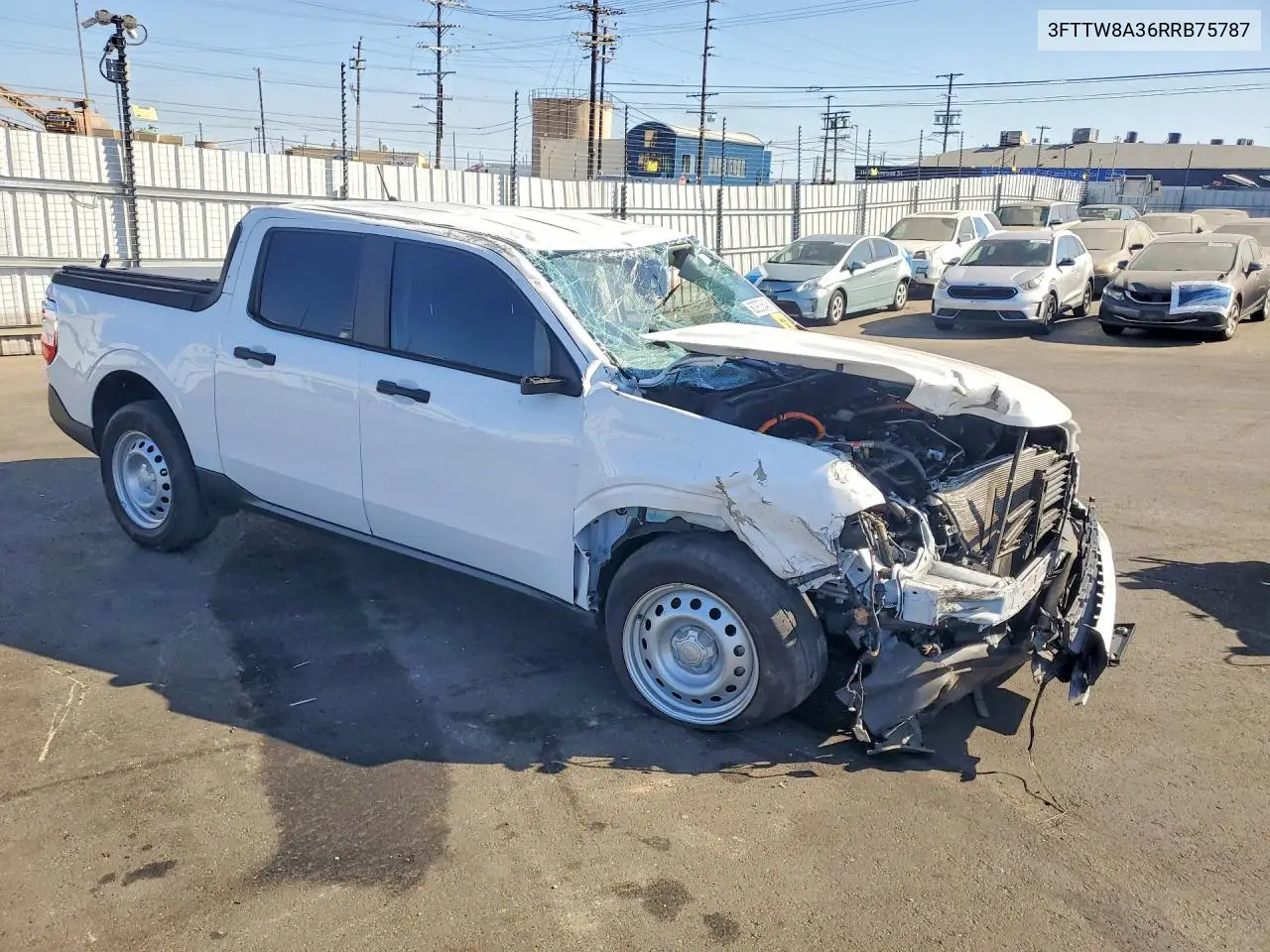 2024 Ford Maverick Xl VIN: 3FTTW8A36RRB75787 Lot: 60933846