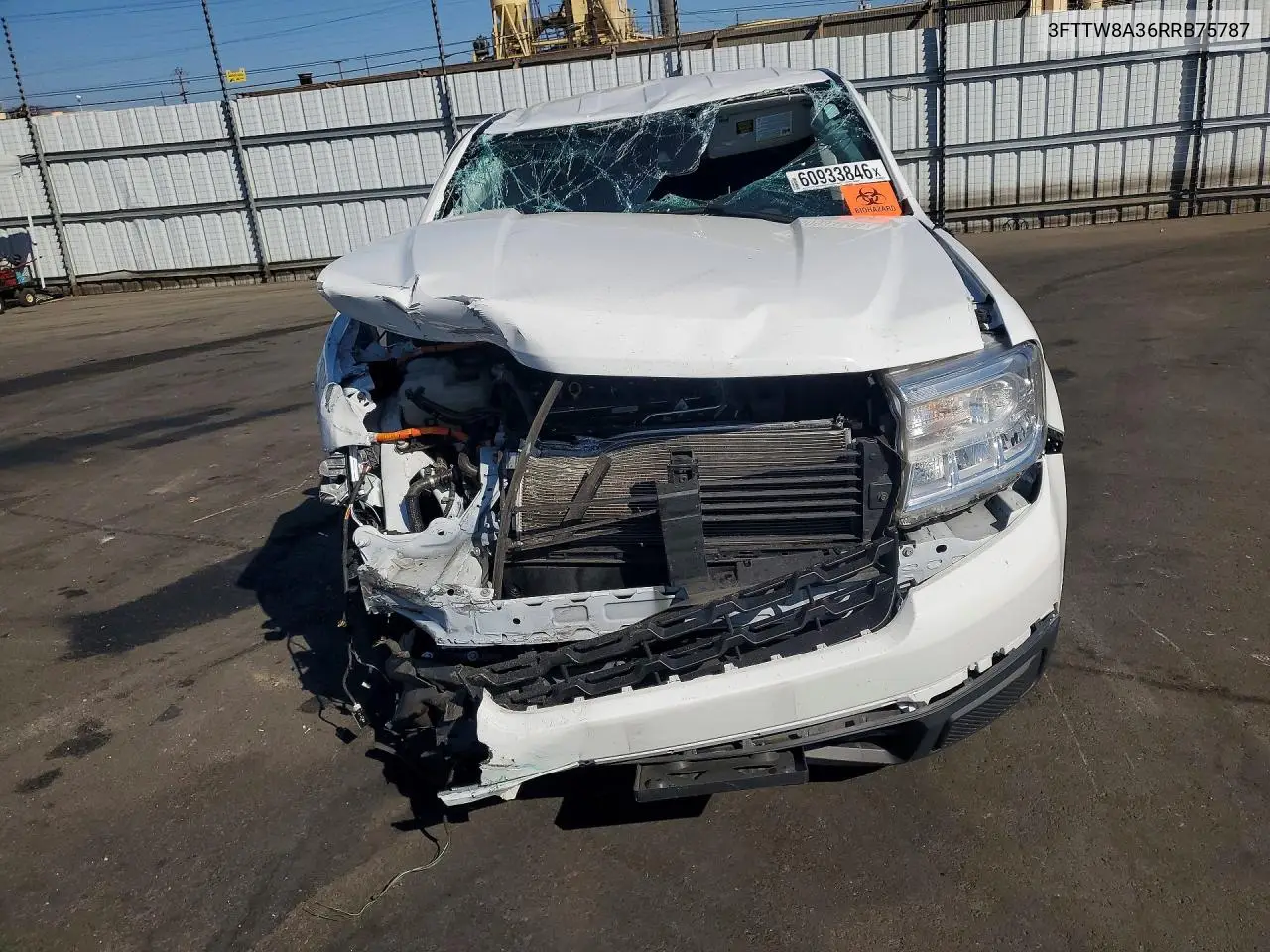 2024 Ford Maverick Xl VIN: 3FTTW8A36RRB75787 Lot: 60933846