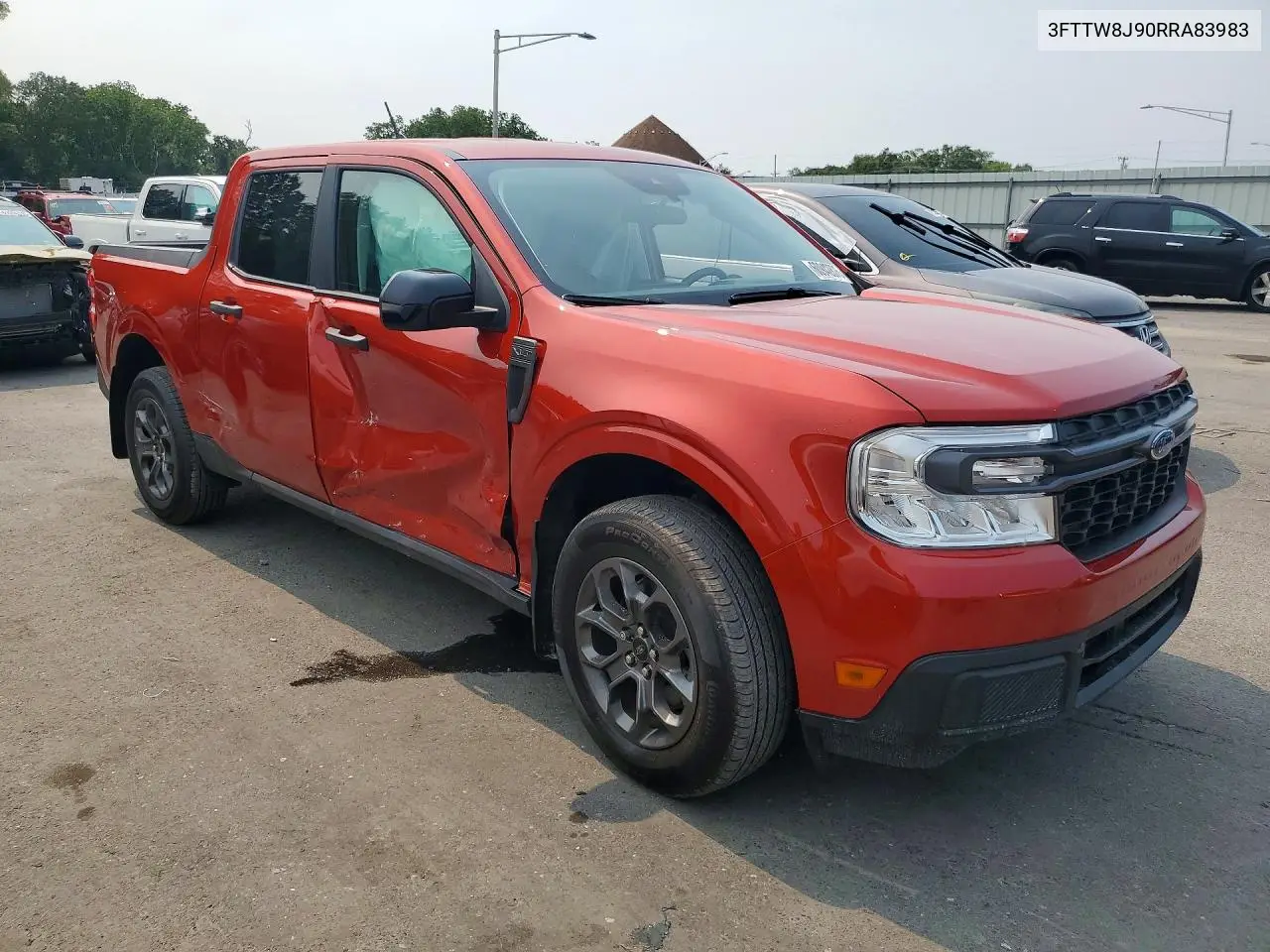 2024 Ford Maverick Xlt VIN: 3FTTW8J90RRA83983 Lot: 60942876