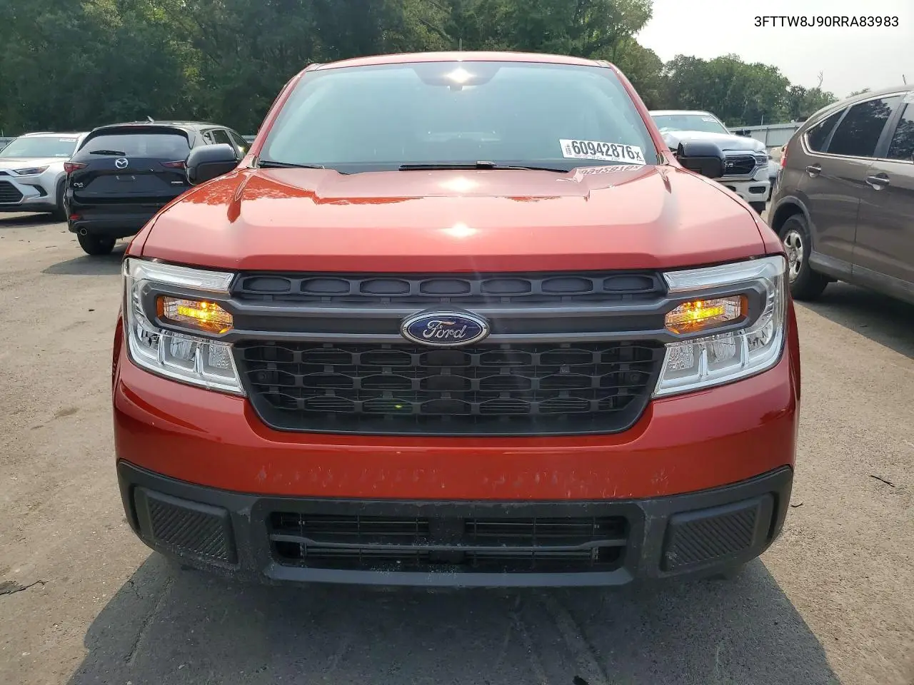 2024 Ford Maverick Xlt VIN: 3FTTW8J90RRA83983 Lot: 60942876