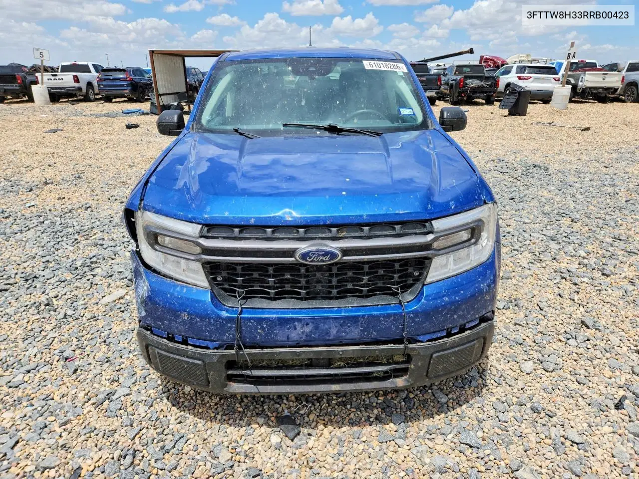 2024 Ford Maverick Xlt VIN: 3FTTW8H33RRB00423 Lot: 61018286