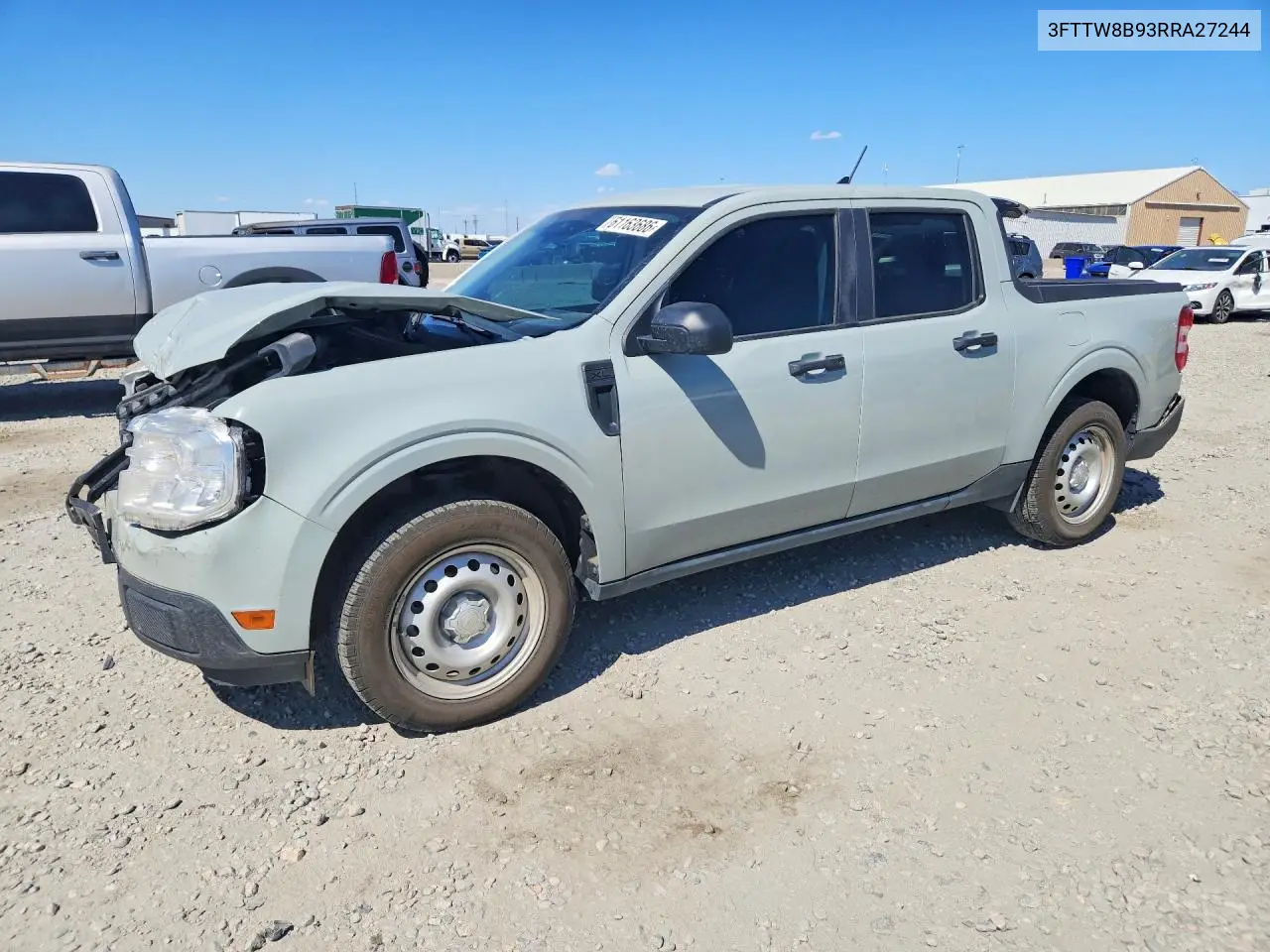 2024 Ford Maverick Xl VIN: 3FTTW8B93RRA27244 Lot: 61163686
