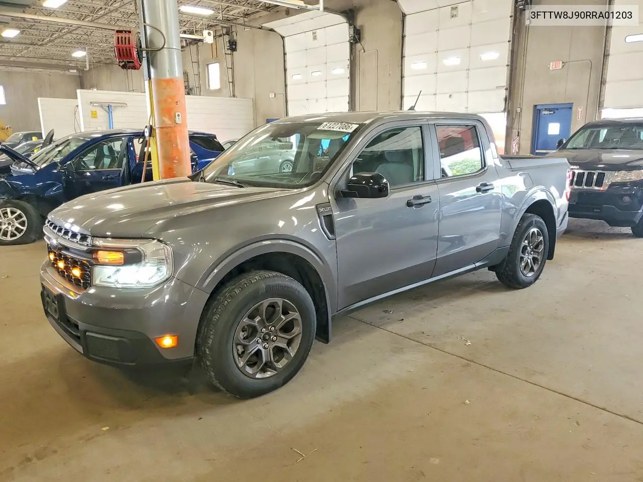 2024 Ford Maverick Xlt VIN: 3FTTW8J90RRA01203 Lot: 61227086