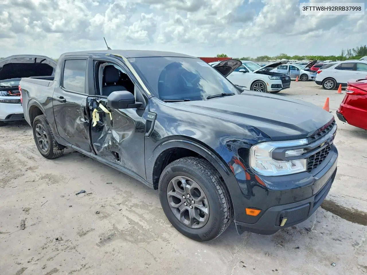 2024 Ford Maverick Xlt VIN: 3FTTW8H92RRB37998 Lot: 61478216