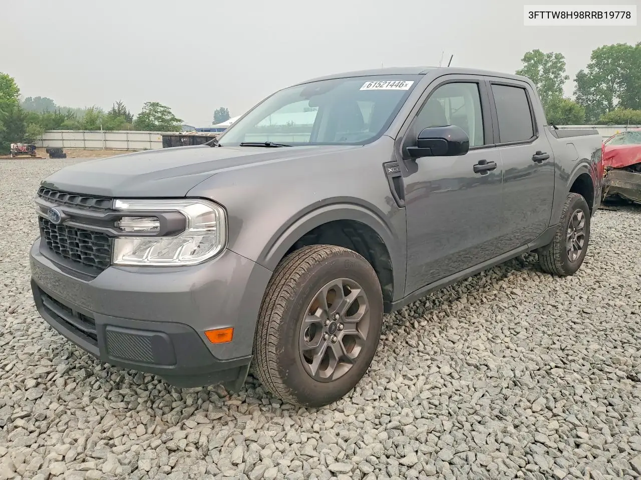 2024 Ford Maverick Xlt VIN: 3FTTW8H98RRB19778 Lot: 61521446