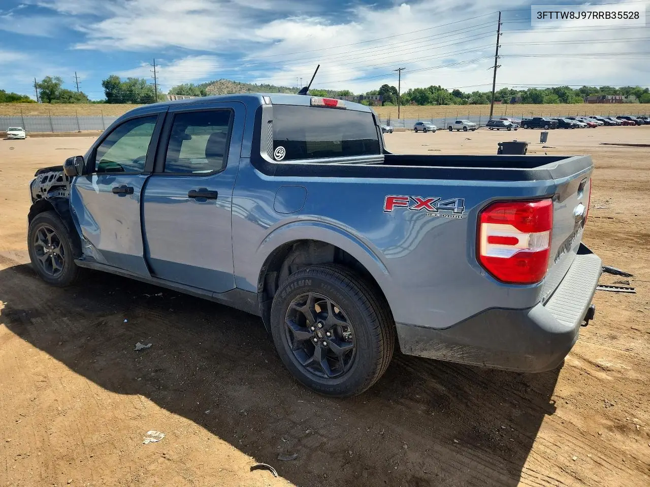 2024 Ford Maverick Xlt VIN: 3FTTW8J97RRB35528 Lot: 85449265