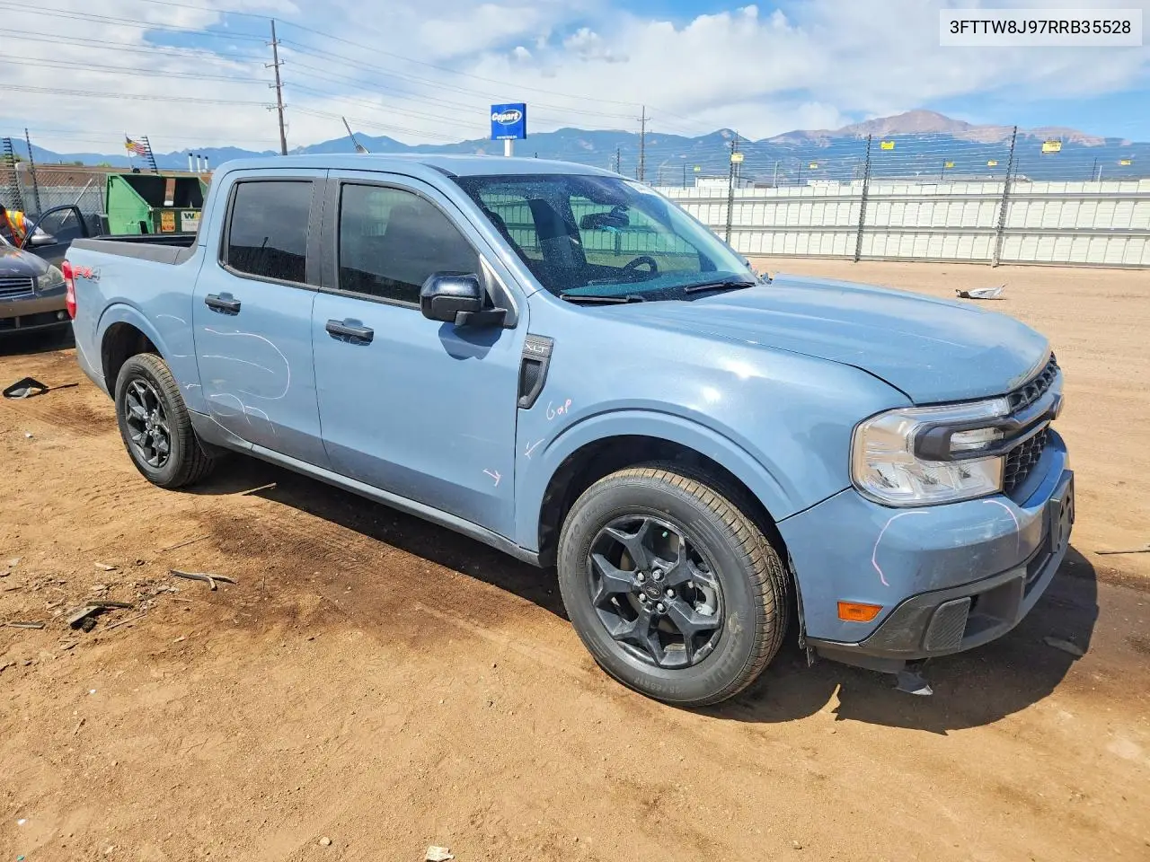 2024 Ford Maverick Xlt VIN: 3FTTW8J97RRB35528 Lot: 85449265