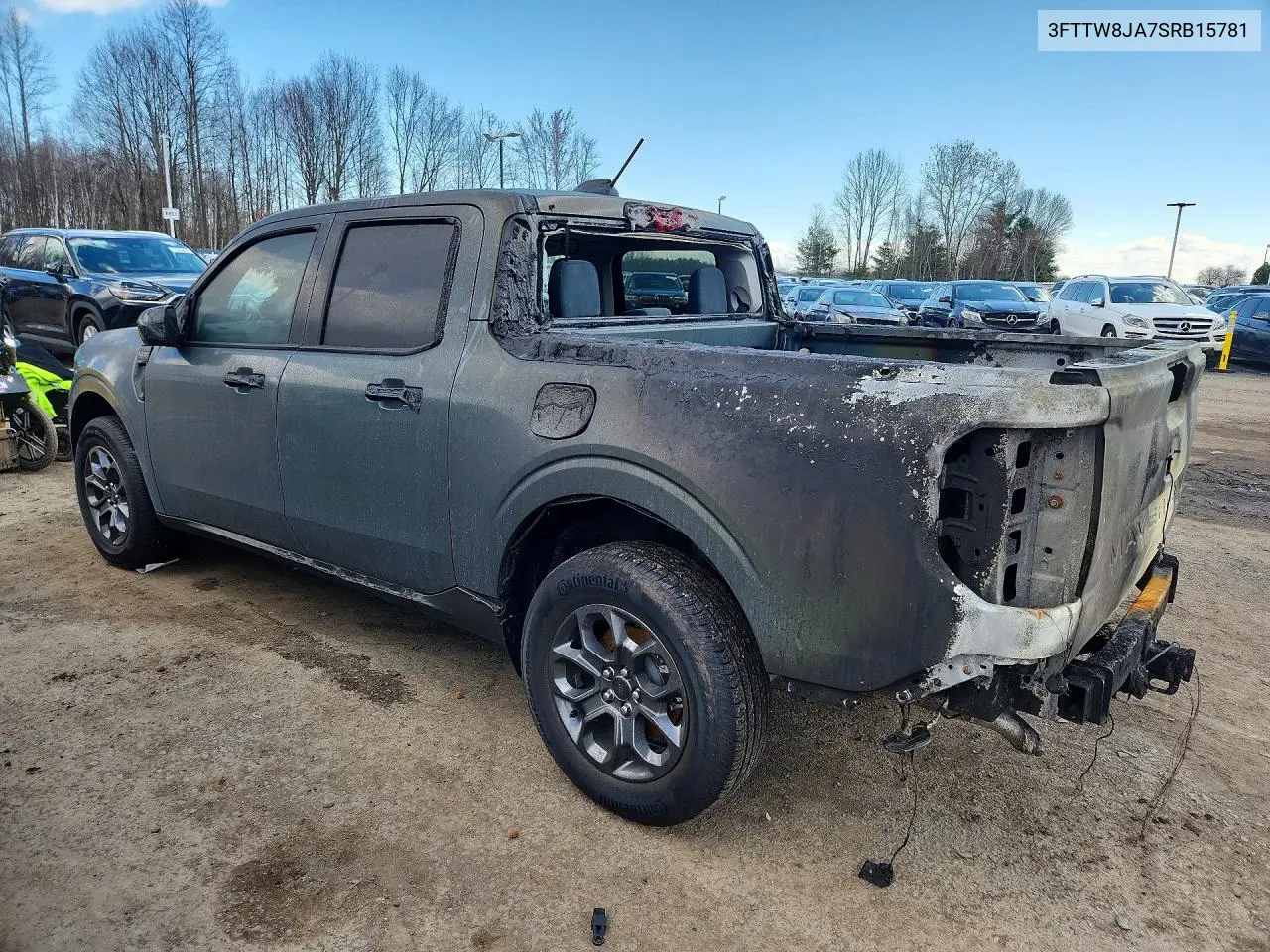 2025 Ford Maverick Xlt VIN: 3FTTW8JA7SRB15781 Lot: 48837016