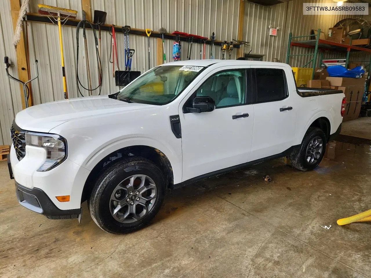 2025 Ford Maverick Xlt VIN: 3FTTW8JA6SRB09583 Lot: 52221096