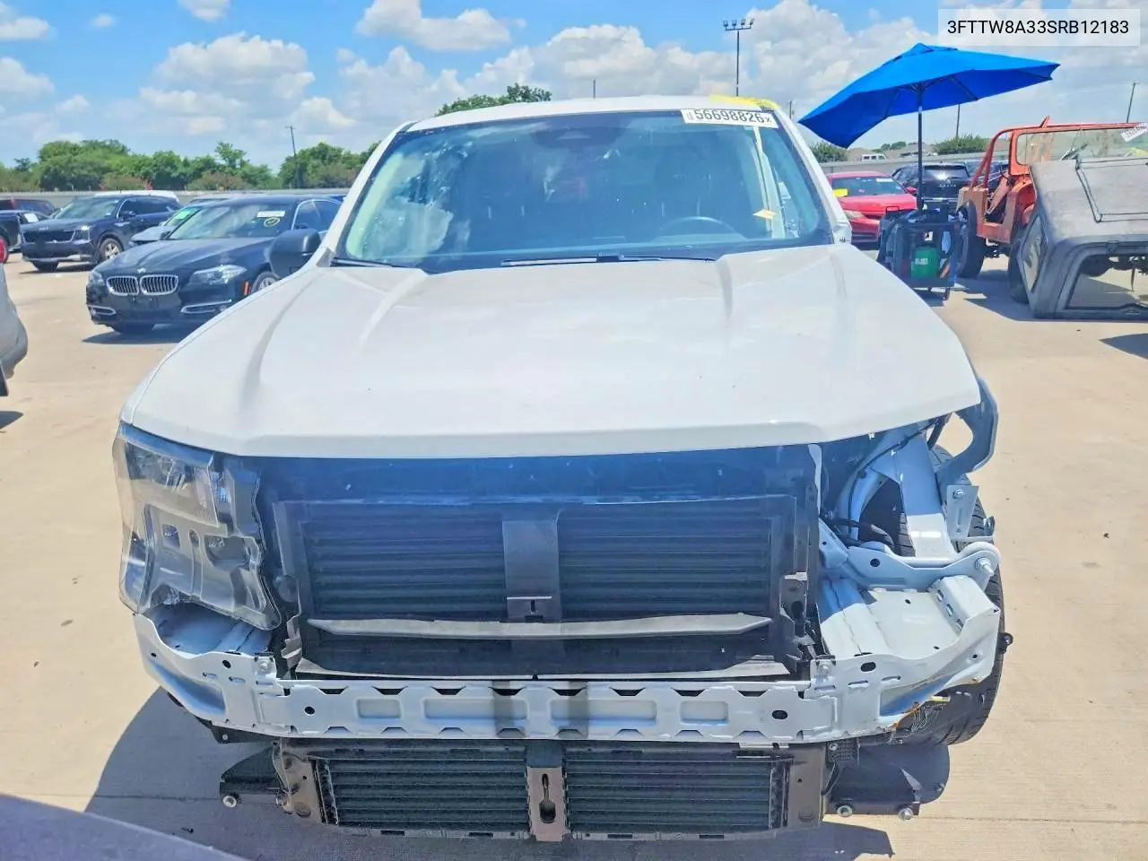 2025 Ford Maverick Xl VIN: 3FTTW8A33SRB12183 Lot: 56698826