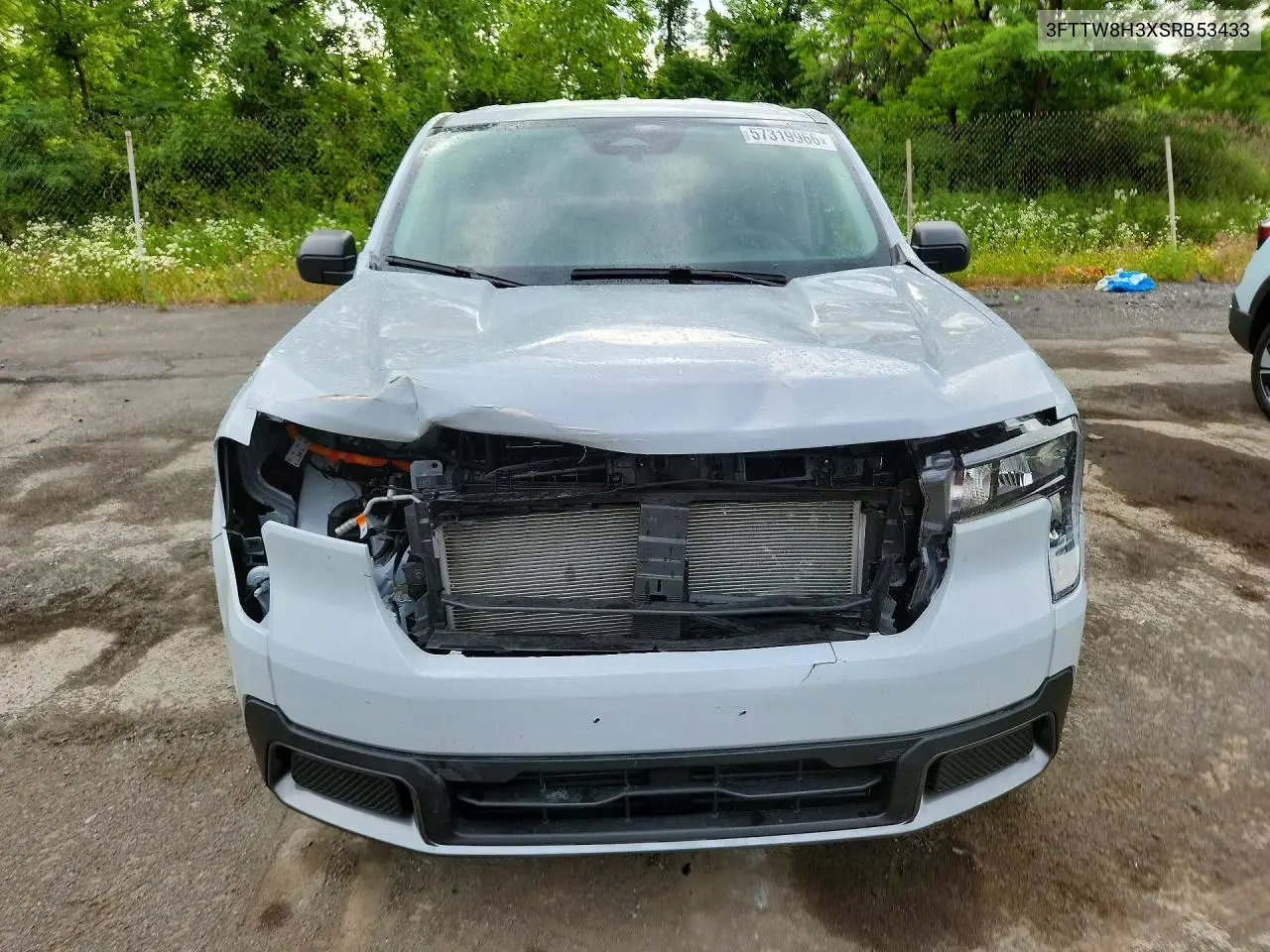 2025 Ford Maverick Xlt VIN: 3FTTW8H3XSRB53433 Lot: 57319966