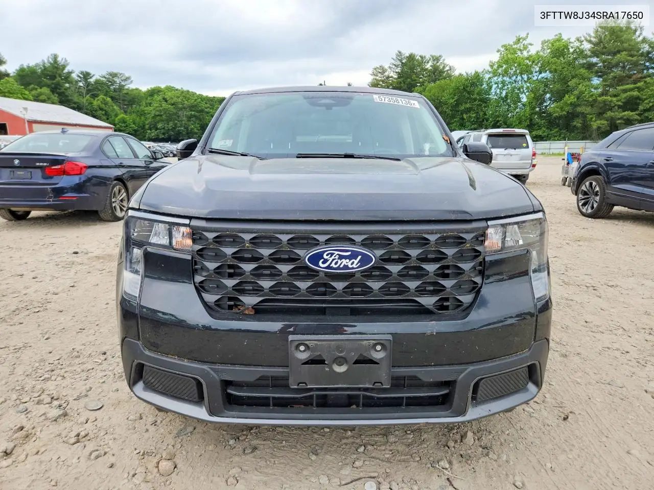 2025 Ford Maverick Xlt VIN: 3FTTW8J34SRA17650 Lot: 57358136