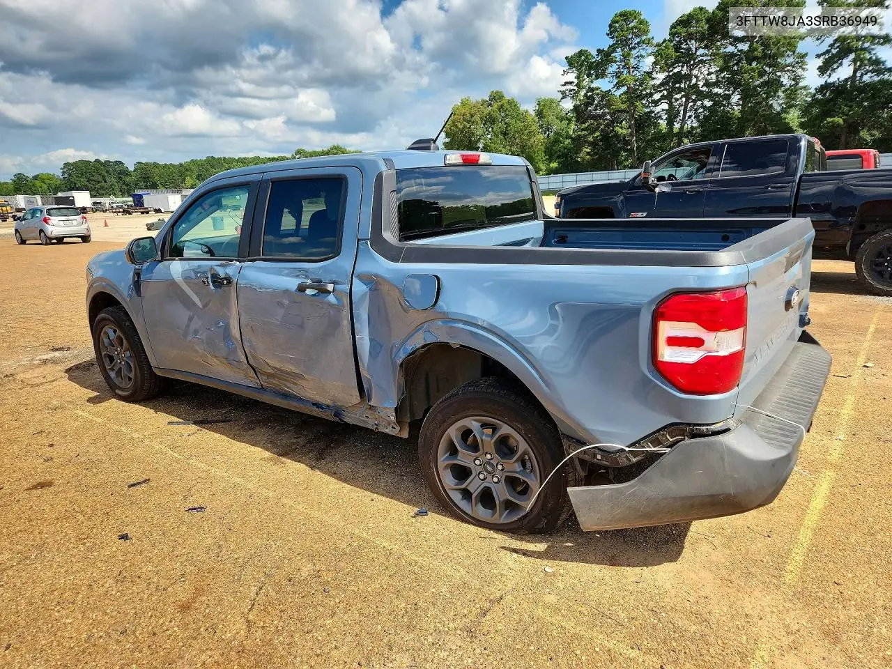 2025 Ford Maverick Xlt VIN: 3FTTW8JA3SRB36949 Lot: 57588256