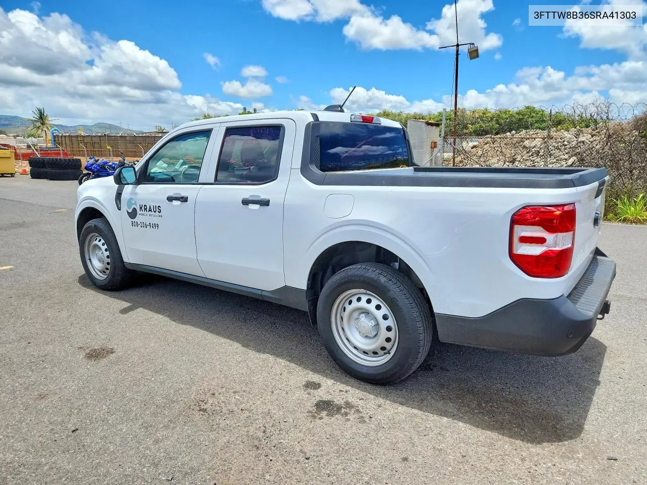 2025 Ford Maverick Xl VIN: 3FTTW8B36SRA41303 Lot: 57600356