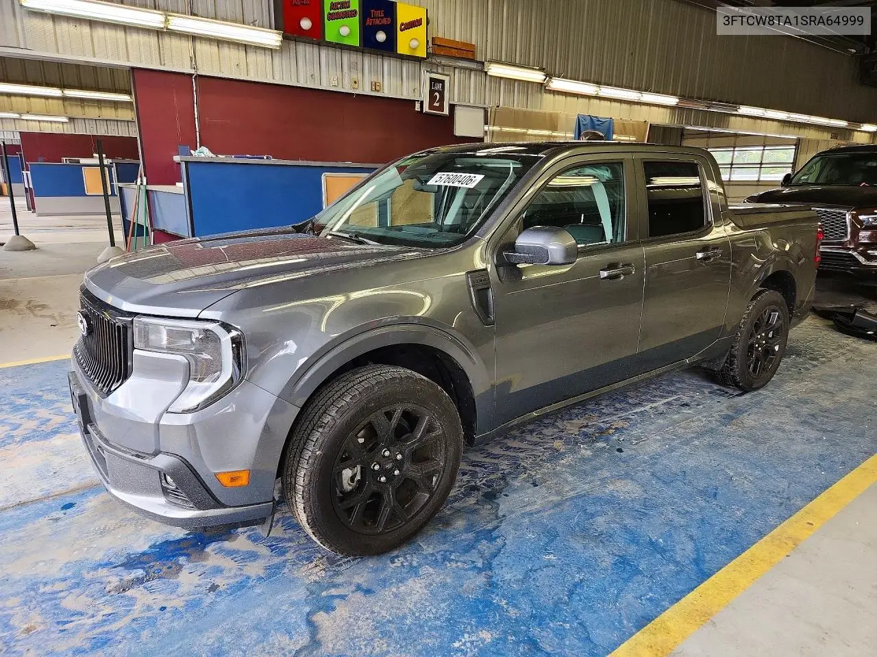 2025 Ford Maverick Lobo VIN: 3FTCW8TA1SRA64999 Lot: 57600406