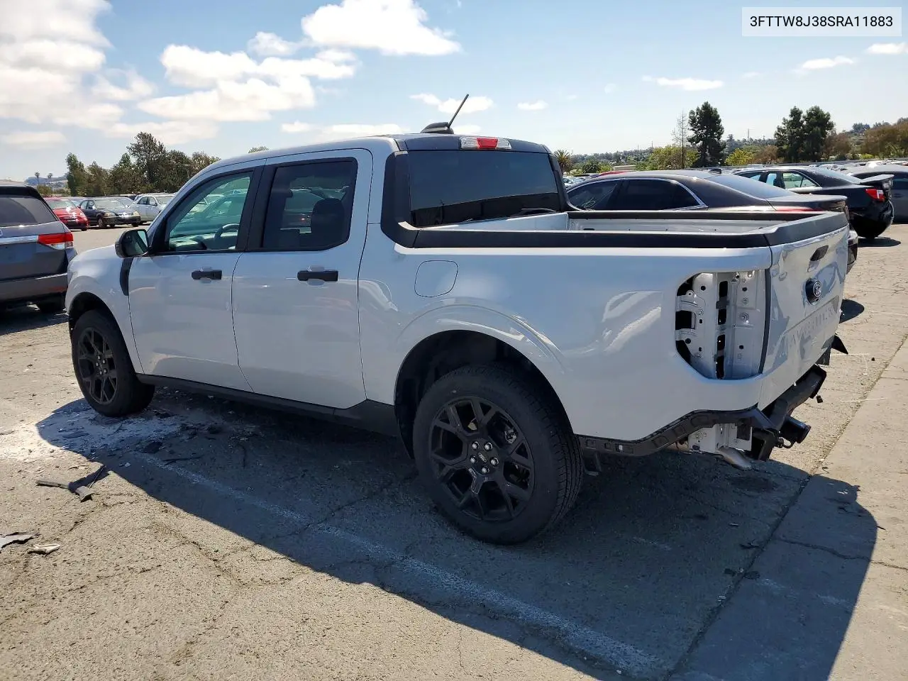 2025 Ford Maverick Xlt VIN: 3FTTW8J38SRA11883 Lot: 57605056