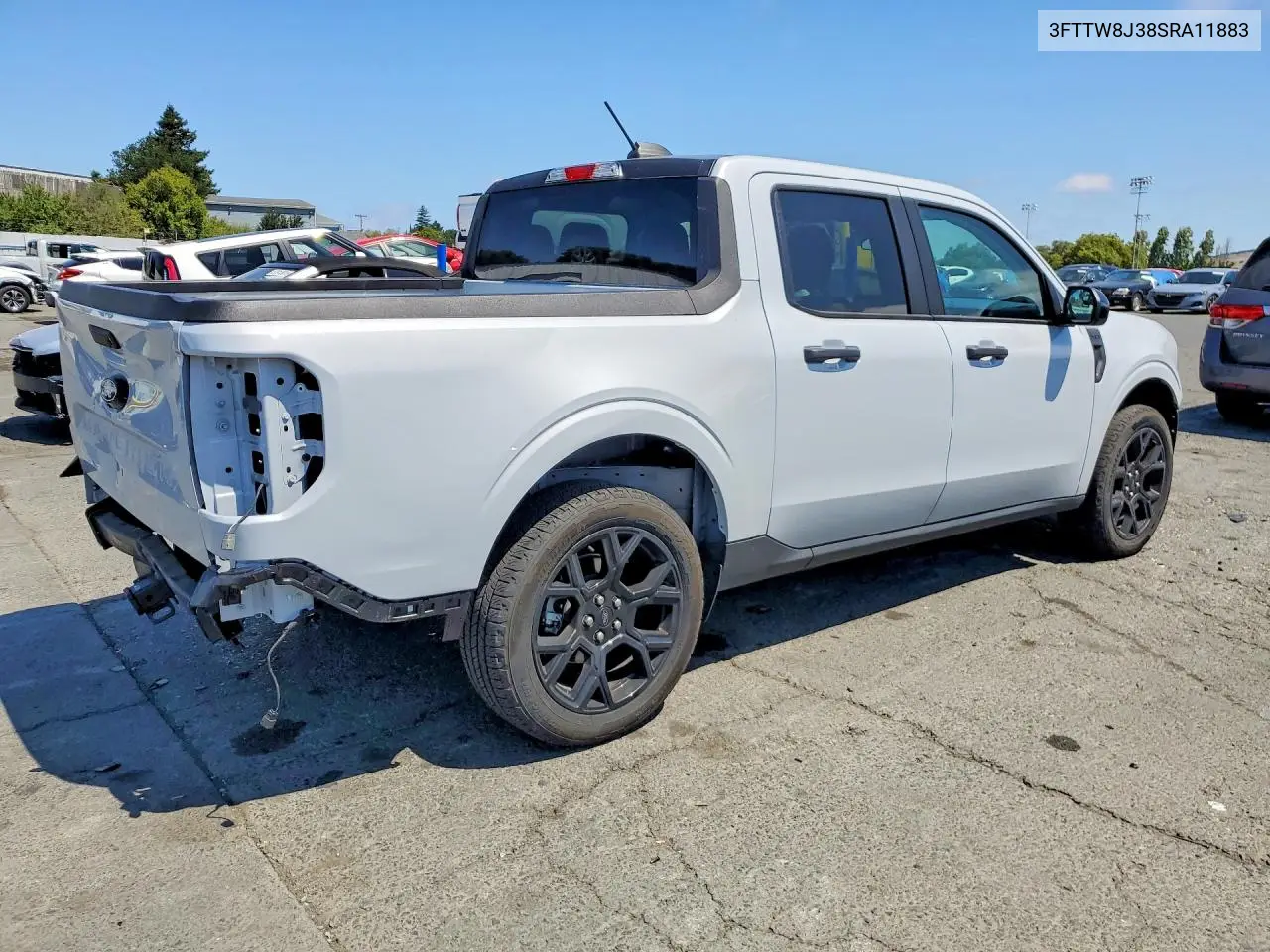 2025 Ford Maverick Xlt VIN: 3FTTW8J38SRA11883 Lot: 57605056