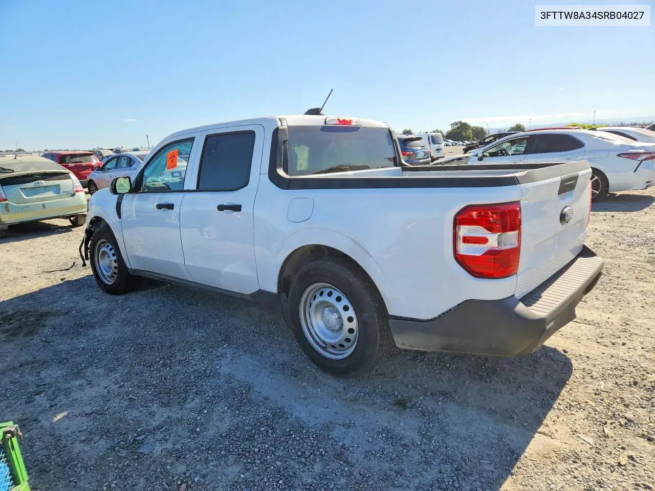 2025 Ford Maverick Xl VIN: 3FTTW8A34SRB04027 Lot: 59153326