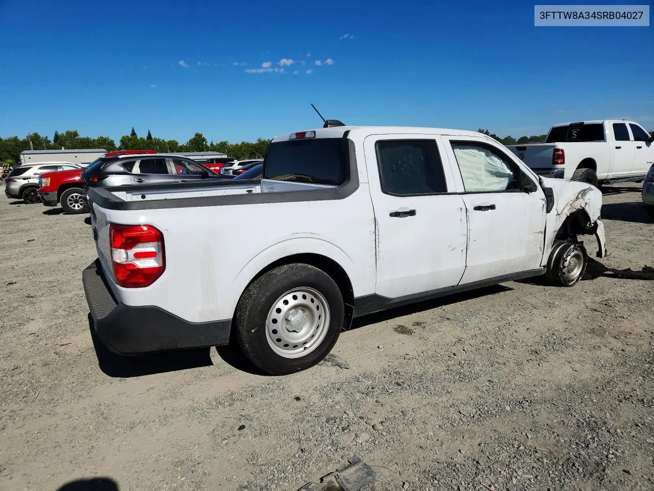 2025 Ford Maverick Xl VIN: 3FTTW8A34SRB04027 Lot: 59153326