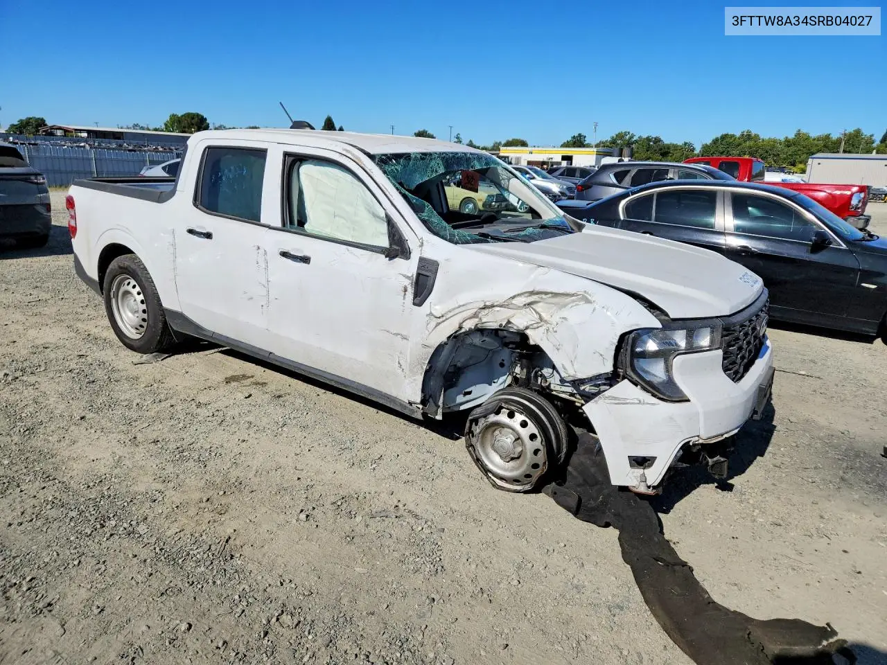 2025 Ford Maverick Xl VIN: 3FTTW8A34SRB04027 Lot: 59153326