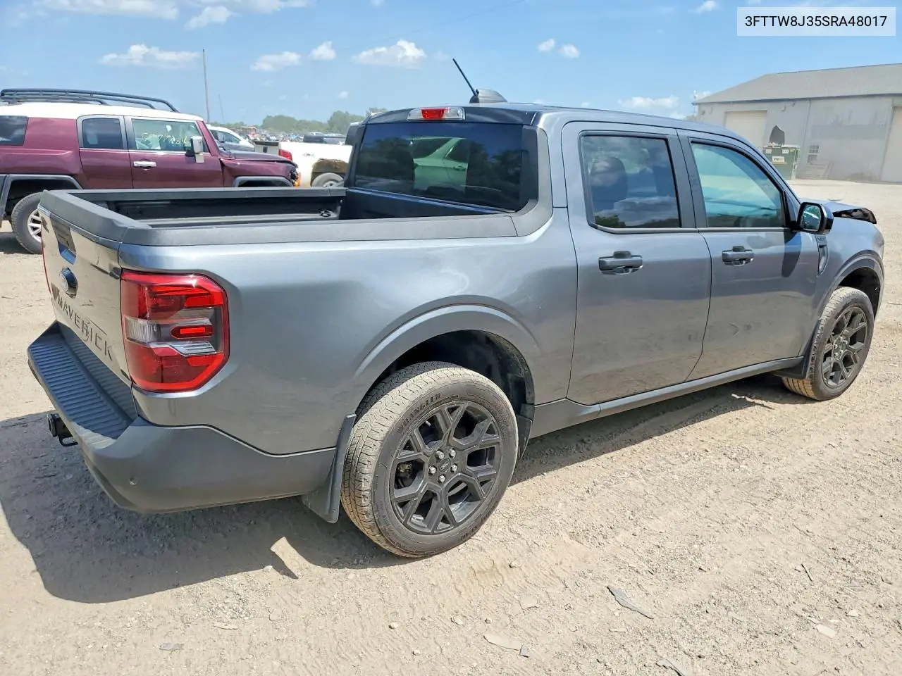 2025 Ford Maverick Xlt VIN: 3FTTW8J35SRA48017 Lot: 59290056
