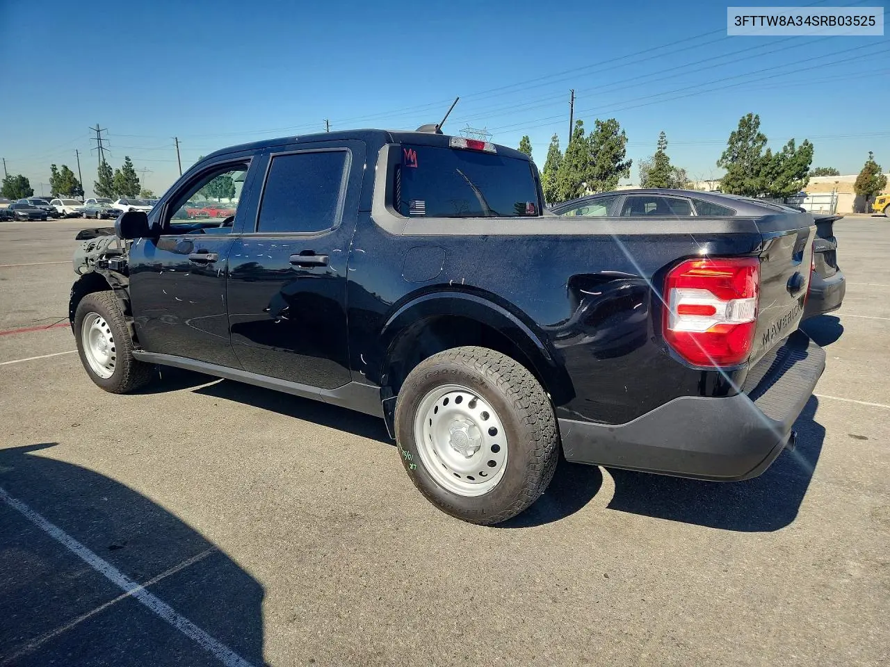 2025 Ford Maverick Xl VIN: 3FTTW8A34SRB03525 Lot: 59301326