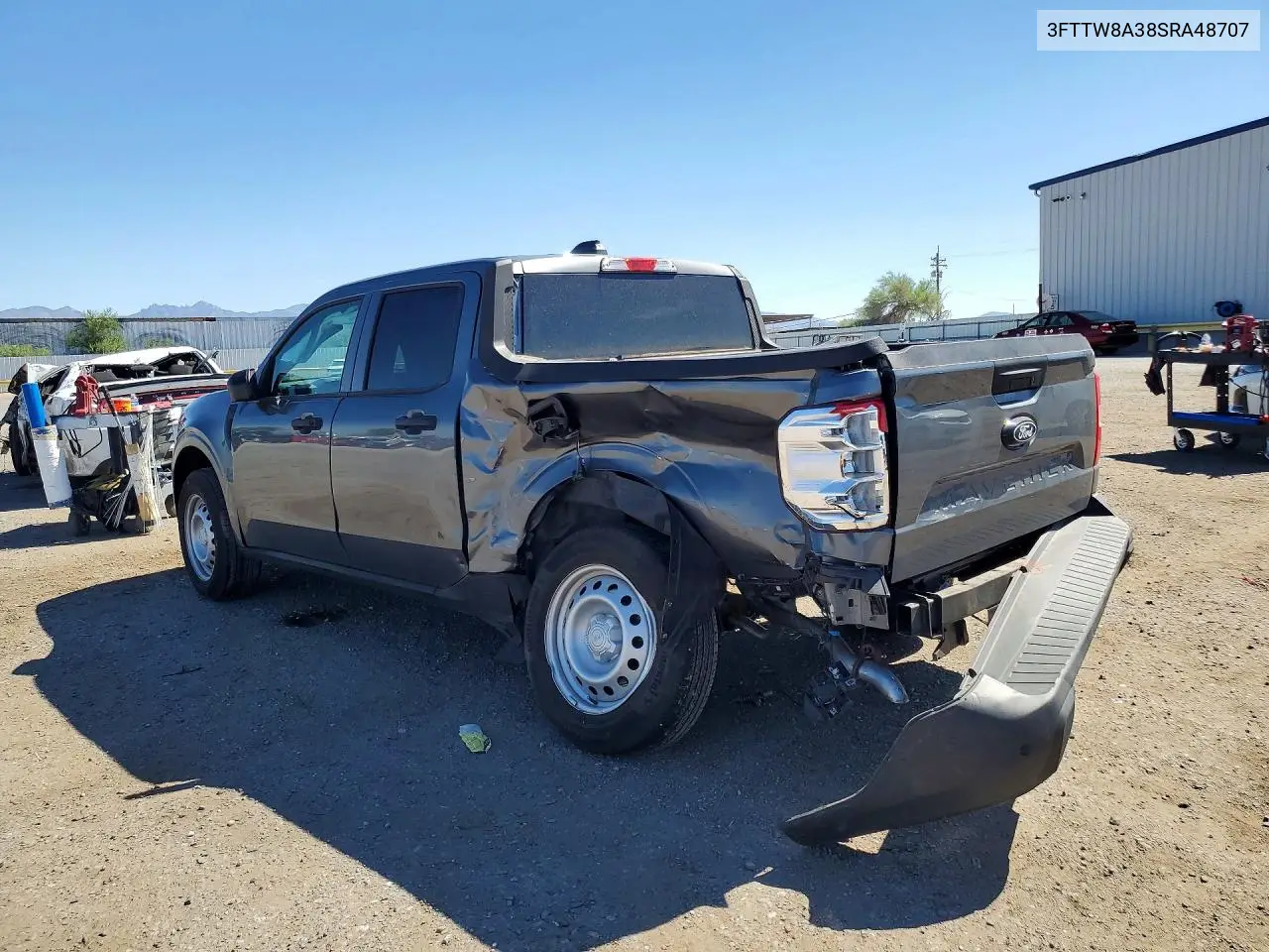 2025 Ford Maverick Xl VIN: 3FTTW8A38SRA48707 Lot: 59539356