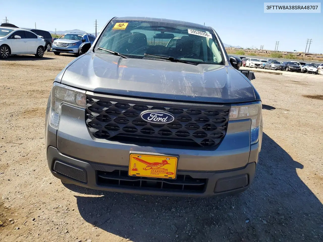 2025 Ford Maverick Xl VIN: 3FTTW8A38SRA48707 Lot: 59539356