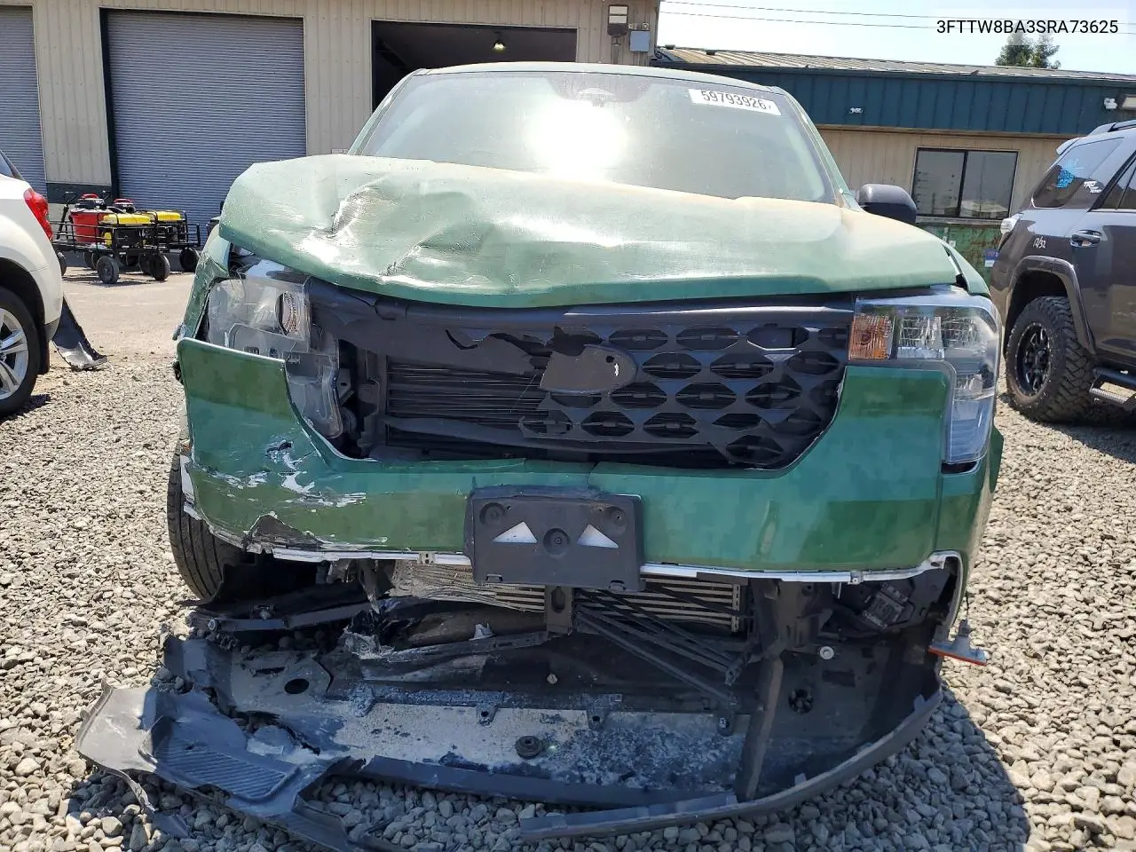2025 Ford Maverick Xl VIN: 3FTTW8BA3SRA73625 Lot: 59793926