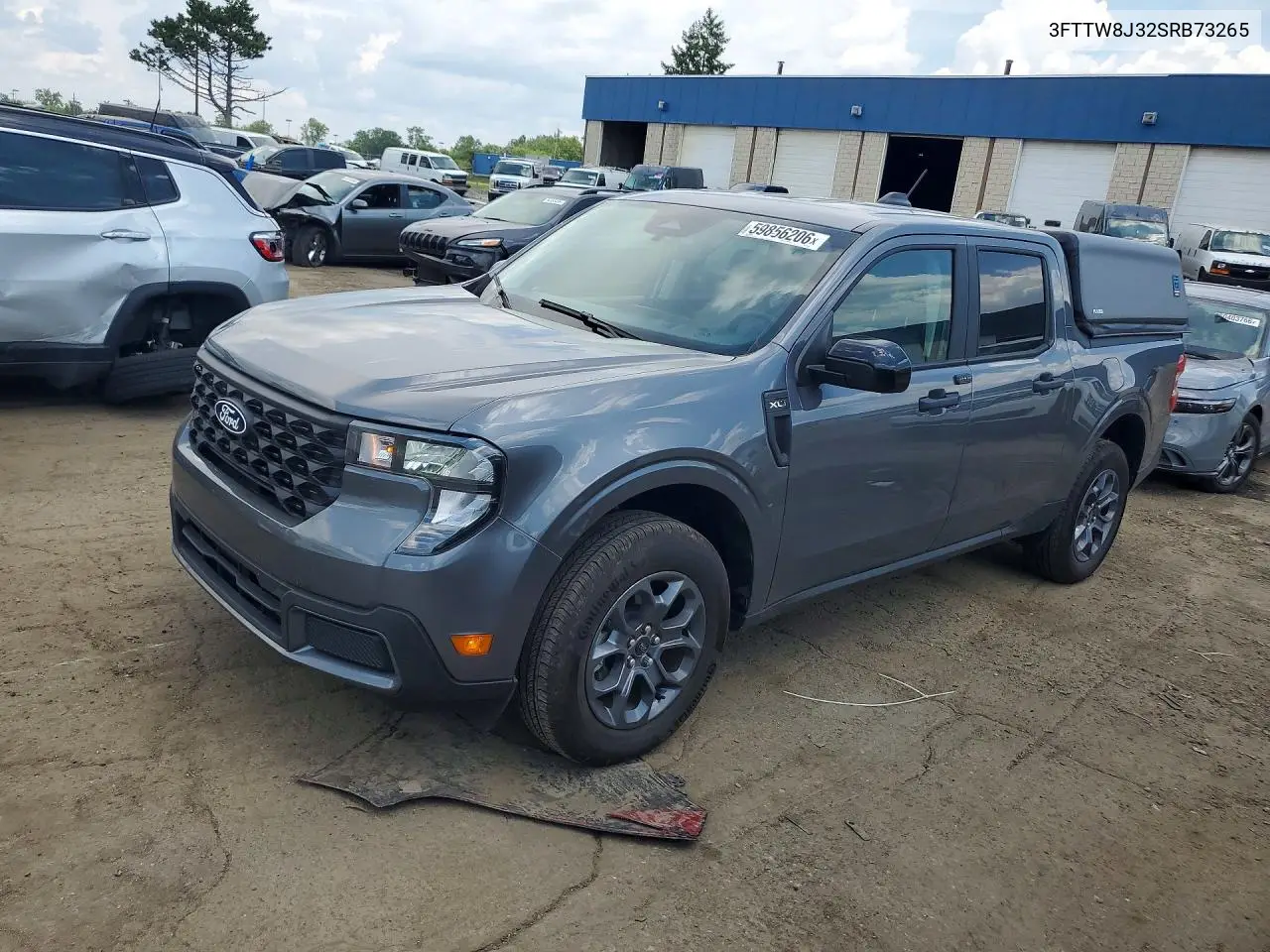 2025 Ford Maverick Xlt VIN: 3FTTW8J32SRB73265 Lot: 59856206