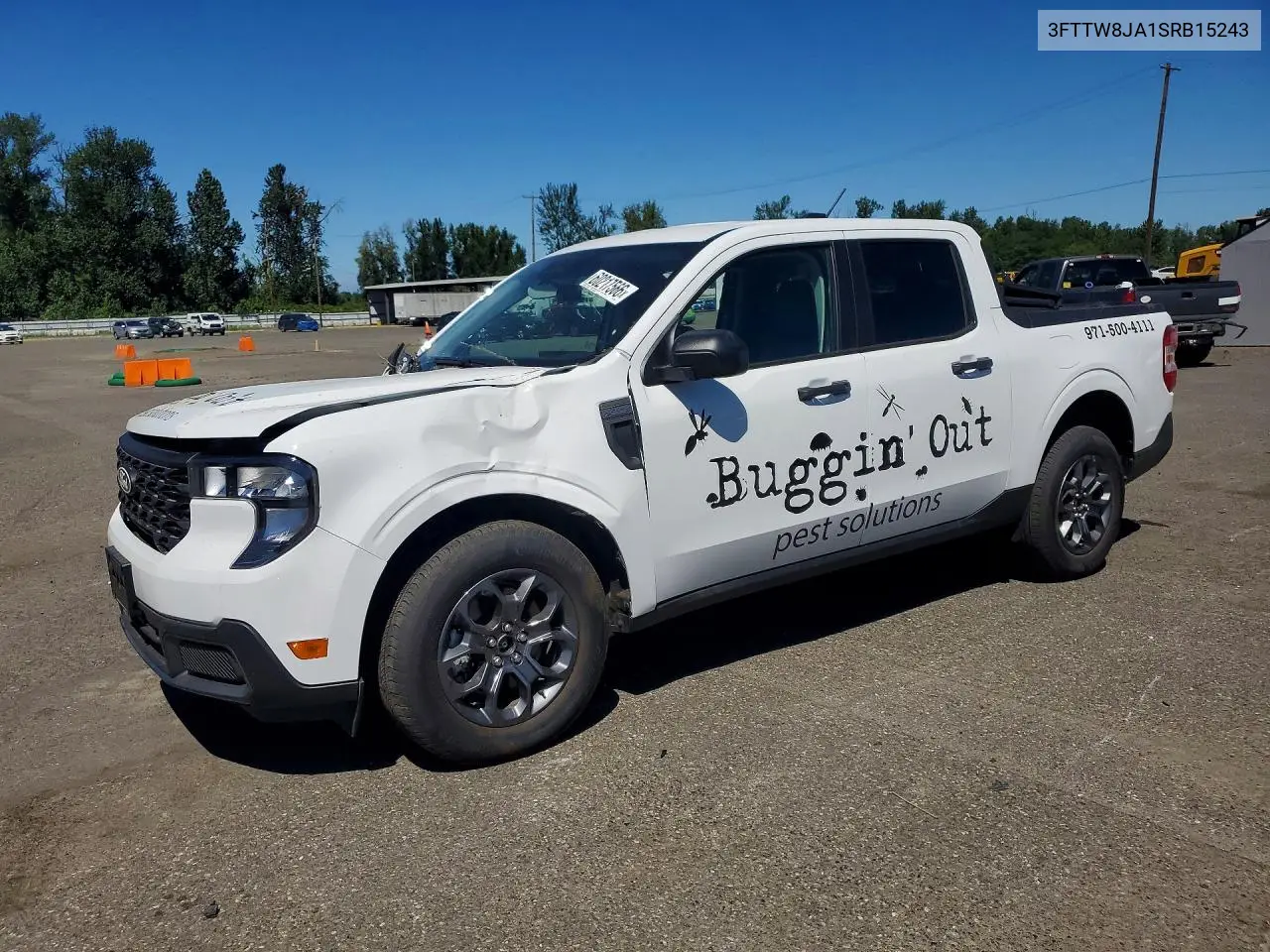 2025 Ford Maverick Xlt VIN: 3FTTW8JA1SRB15243 Lot: 60217566