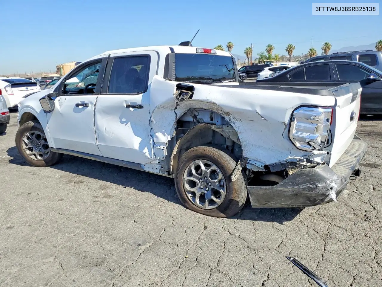 2025 Ford Maverick Xlt VIN: 3FTTW8J38SRB25138 Lot: 60442266