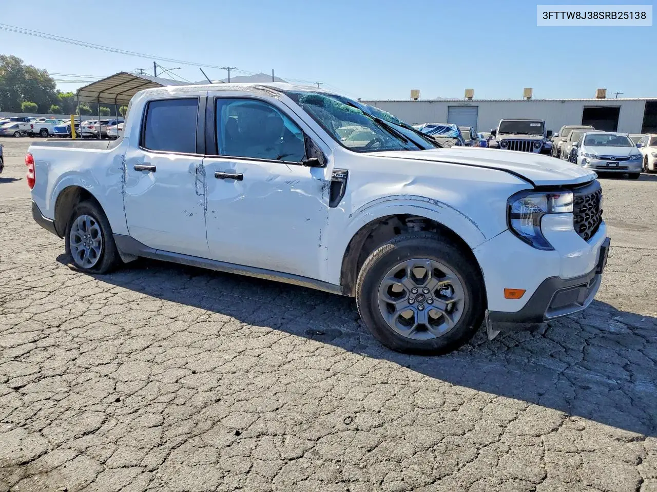 2025 Ford Maverick Xlt VIN: 3FTTW8J38SRB25138 Lot: 60442266