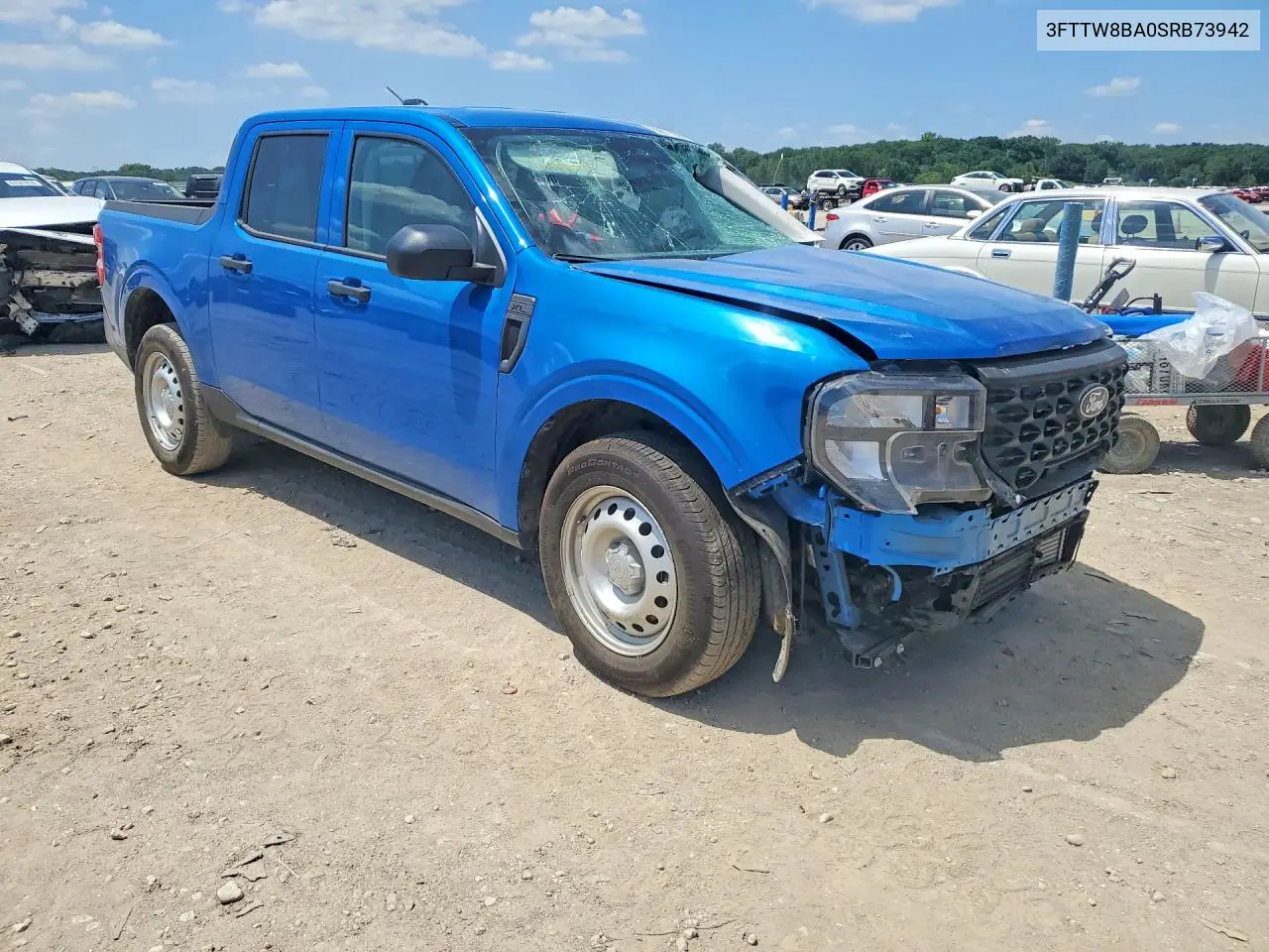 2025 Ford Maverick Xl VIN: 3FTTW8BA0SRB73942 Lot: 60677586