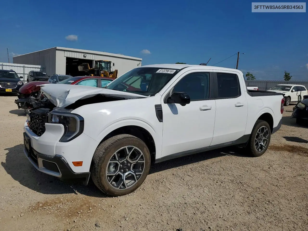 2025 Ford Maverick Lariat VIN: 3FTTW8SA6SRB34563 Lot: 61329616