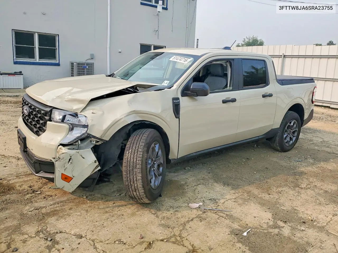 2025 Ford Maverick Xlt VIN: 3FTTW8JA6SRA23755 Lot: 61474716