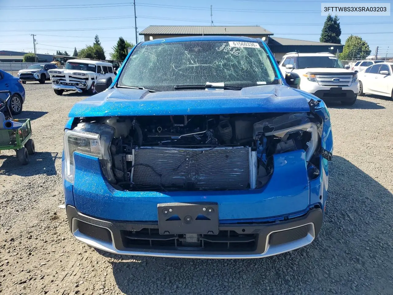 2025 Ford Maverick Lariat VIN: 3FTTW8S3XSRA03203 Lot: 61560336